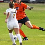 Jasmine Kessler. UTSA women's soccer beat St. Mary's 4-1 on Sunday, Aug. 23, 2026, at Park West. - photo by Joe Alexander