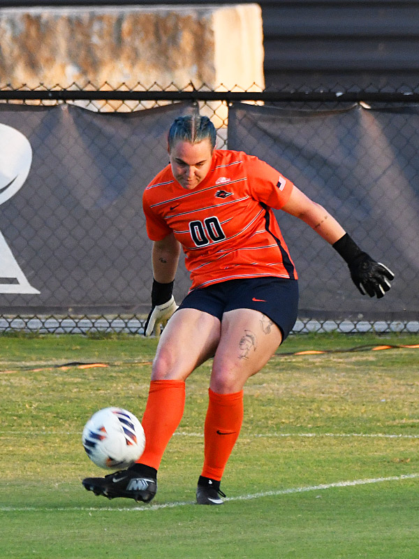 Jasmine Kessler. UTSA women's soccer beat St. Mary's 4-1 on Sunday, Aug. 23, 2026, at Park West. - photo by Joe Alexander