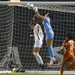 Jaelyn Bracamonte. UTSA women's soccer exhibition against Texas on Wednesday, Aug. 5, 2026, at UTSA Park West. - photo by Joe Alexander