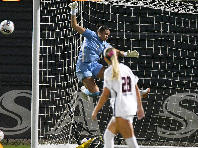 Jaelyn Bracamonte. UTSA women's soccer exhibition against Texas on Wednesday, Aug. 5, 2026, at UTSA Park West. - photo by Joe Alexander