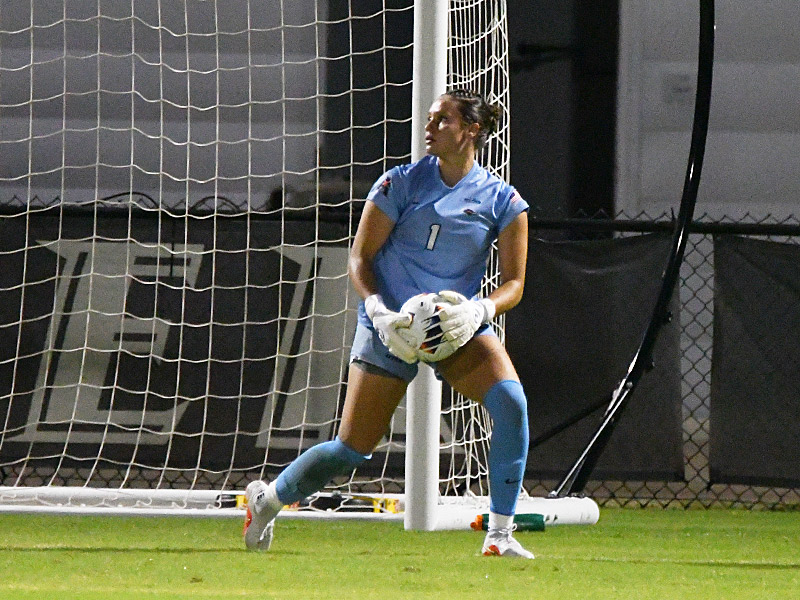 Jaelyn Bracamonte. UTSA women's soccer exhibition against Texas on Wednesday, Aug. 5, 2026, at UTSA Park West. - photo by Joe Alexander