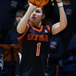 Siena Guttadauro. East Carolina beat UTSA 65-58 in American Conference women's basketball on Tuesday, Jan. 20, 2026, at the Convocation Center. - Photo by Joe Alexander