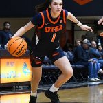 Siena Guttadauro. East Carolina beat UTSA 65-58 in American Conference women's basketball on Tuesday, Jan. 20, 2026, at the Convocation Center. - Photo by Joe Alexander