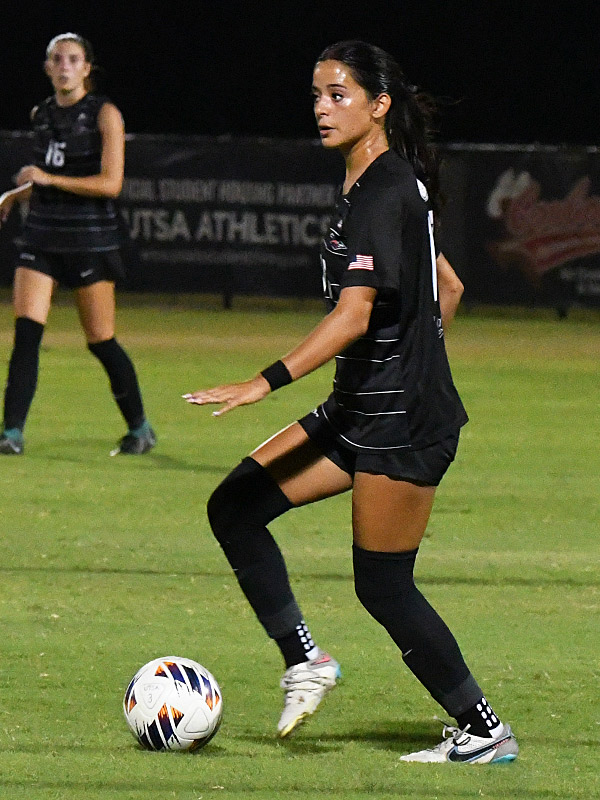 Amelia Clark. UTSA women's soccer beat St. Mary's 4-1 on Sunday, Aug. 23, 2026, at Park West. - photo by Joe Alexander