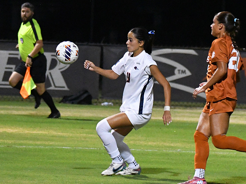 Amelia Clark. UTSA women's soccer exhibition against Texas on Wednesday, Aug. 5, 2026, at UTSA Park West. - photo by Joe Alexander