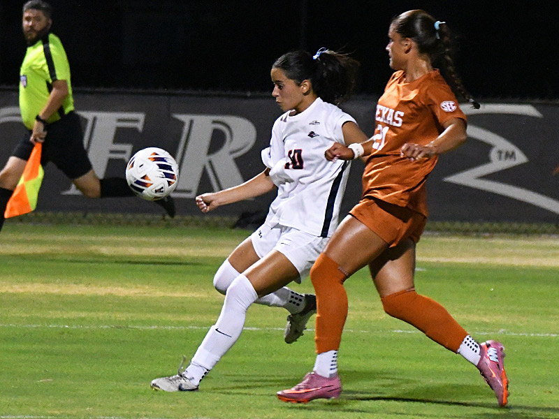 Amelia Clark. UTSA women's soccer exhibition against Texas on Wednesday, Aug. 5, 2026, at UTSA Park West. - photo by Joe Alexander