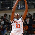 Sanaa Bean. Rice beat UTSA 65-55 in American Conference women's basketball on Saturday, Jan. 31, 2026, at the Convocation Center. - Photo by Joe Alexander