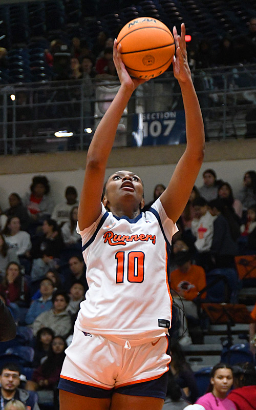 Sanaa Bean. Rice beat UTSA 65-55 in American Conference women's basketball on Saturday, Jan. 31, 2026, at the Convocation Center. - Photo by Joe Alexander