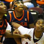 Sanaa Bean. UTSA women's basketball beat Incarnate Word 74-57 on Wednesday, Nov. 19, 2025, at UIW. - Photo by Joe Alexander