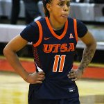 Jayda Holiman. UTSA women's basketball beat Incarnate Word 74-57 on Wednesday, Nov. 19, 2025, at UIW. - Photo by Joe Alexander