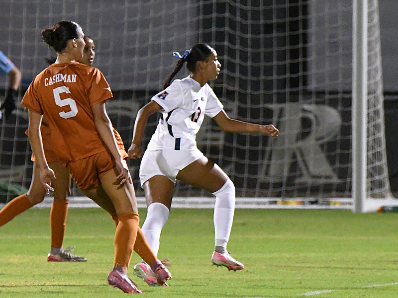 Valeria Sanchez. UTSA women's soccer exhibition against Texas on Wednesday, Aug. 5, 2026, at UTSA Park West. - photo by Joe Alexander
