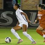 Valeria Sanchez. UTSA women's soccer exhibition against Texas on Wednesday, Aug. 5, 2026, at UTSA Park West. - photo by Joe Alexander