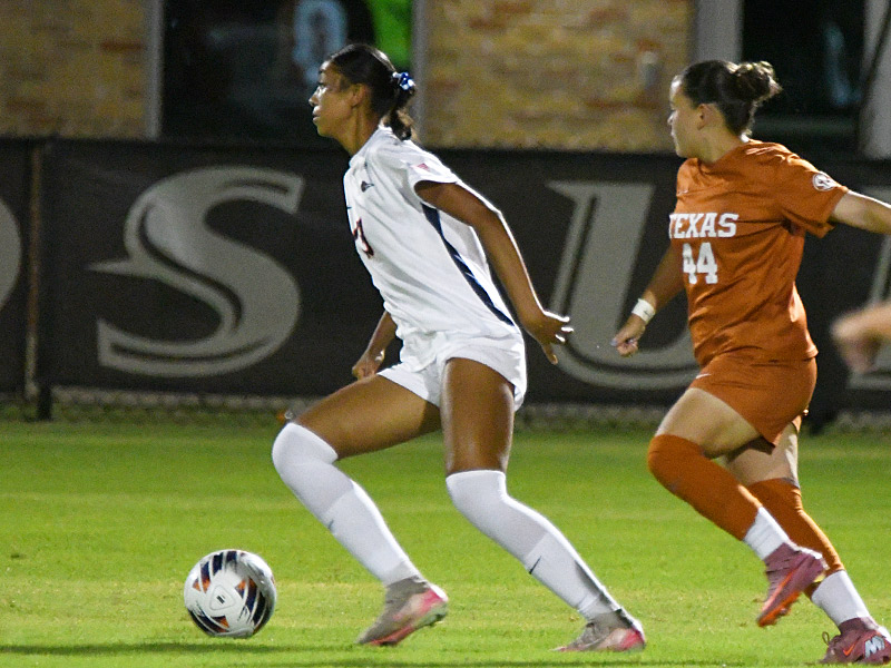 Valeria Sanchez. UTSA women's soccer exhibition against Texas on Wednesday, Aug. 5, 2026, at UTSA Park West. - photo by Joe Alexander