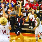 Adriana Robles. UTSA women's basketball beat Incarnate Word 74-57 on Wednesday, Nov. 19, 2025, at UIW. - Photo by Joe Alexander