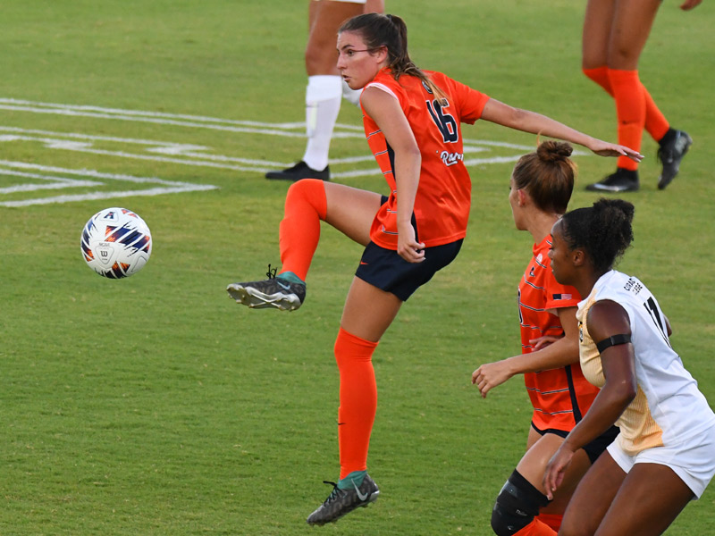 Kacey Grahmann. UTSA beat Colorado College 2-0 on Thursday, Aug. 20, 2026, in non-conference women's soccer at Park West. - photo by Joe Alexander