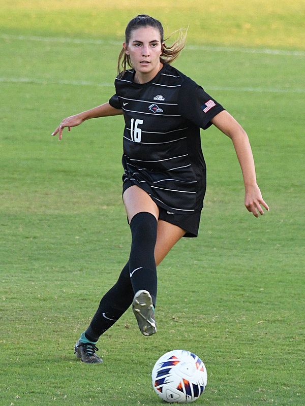 Kacey Grahmann. UTSA women's soccer beat St. Mary's 4-1 on Sunday, Aug. 23, 2026, at Park West. - photo by Joe Alexander