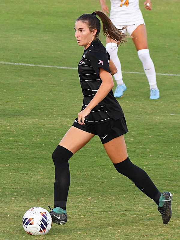 Kacey Grahmann. UTSA women's soccer beat St. Mary's 4-1 on Sunday, Aug. 23, 2026, at Park West. - photo by Joe Alexander