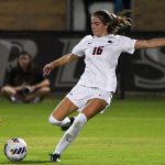 Kacey Grahmann. UTSA women's soccer exhibition against Texas on Wednesday, Aug. 5, 2026, at UTSA Park West. - photo by Joe Alexander