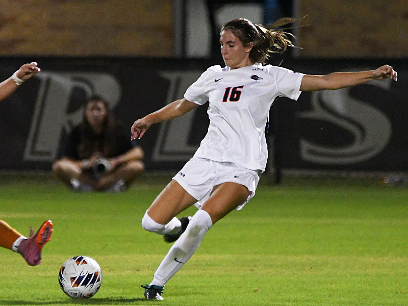 Kacey Grahmann. UTSA women's soccer exhibition against Texas on Wednesday, Aug. 5, 2026, at UTSA Park West. - photo by Joe Alexander