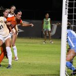 Sadie Paul (17) scored UTSA's second goal in Thursday's 2-0 women's soccer victory over Colorado College at Park West. - photo by Joe Alexander