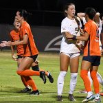Sadie Paul (17) scored UTSA's second goal in Thursday's 2-0 women's soccer victory over Colorado College at Park West. - photo by Joe Alexander