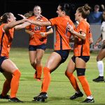 Sadie Paul (17) scored UTSA's second goal in Thursday's 2-0 women's soccer victory over Colorado College at Park West. - photo by Joe Alexander