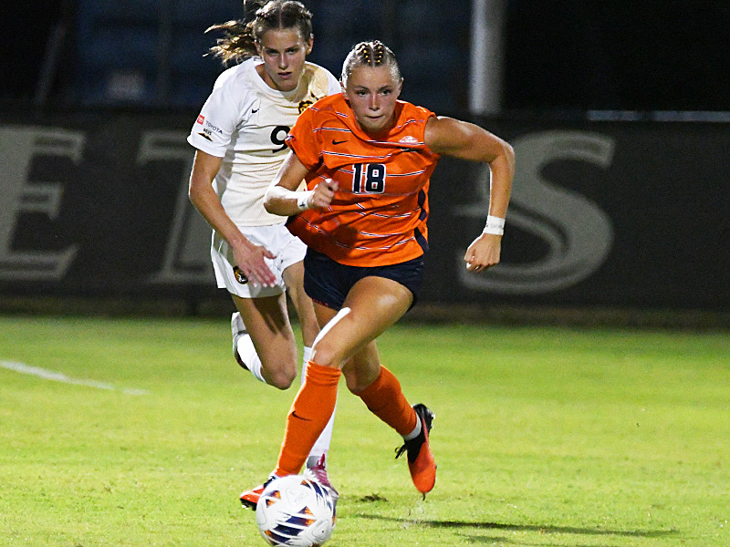 Lilli Denhardt. UTSA beat Colorado College 2-0 on Thursday, Aug. 20, 2026, in non-conference women's soccer at Park West. - photo by Joe Alexander
