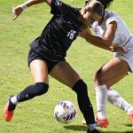 Lilli Denhardt. UTSA women's soccer beat St. Mary's 4-1 on Sunday, Aug. 23, 2026, at Park West. - photo by Joe Alexander