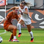 Lilli Denhardt. UTSA women's soccer exhibition against Texas on Wednesday, Aug. 5, 2026, at UTSA Park West. - photo by Joe Alexander