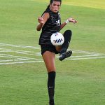 Sofia Peters. UTSA women's soccer beat St. Mary's 4-1 on Sunday, Aug. 23, 2026, at Park West. - photo by Joe Alexander
