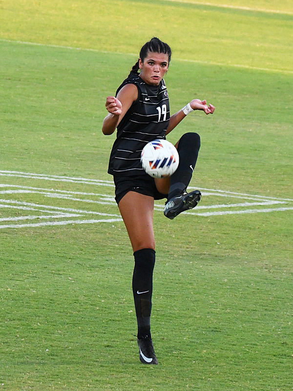 Sofia Peters. UTSA women's soccer beat St. Mary's 4-1 on Sunday, Aug. 23, 2026, at Park West. - photo by Joe Alexander