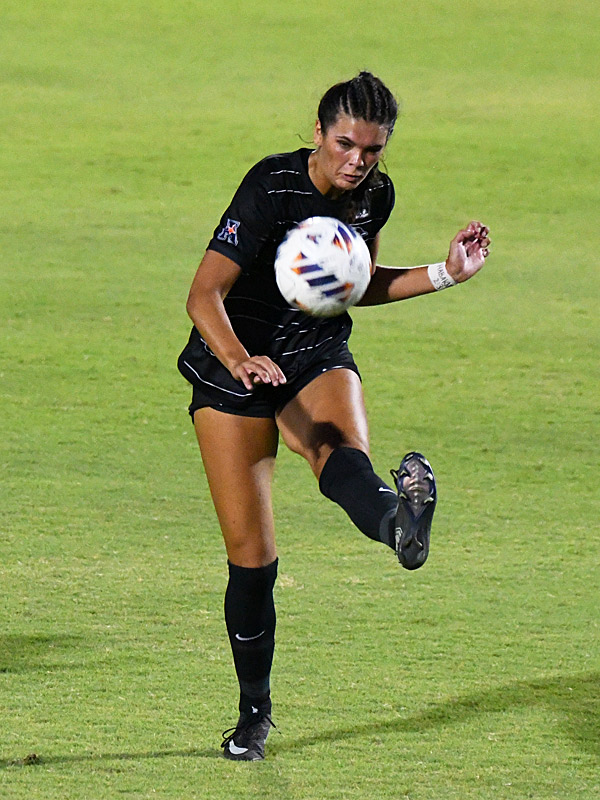 Sofia Peters. UTSA women's soccer beat St. Mary's 4-1 on Sunday, Aug. 23, 2026, at Park West. - photo by Joe Alexander