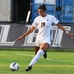 Sofia Peters. UTSA women's soccer exhibition against Texas on Wednesday, Aug. 5, 2026, at UTSA Park West. - photo by Joe Alexander