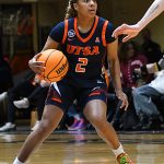 Ereauna Hardaway. East Carolina beat UTSA 65-58 in American Conference women's basketball on Tuesday, Jan. 20, 2026, at the Convocation Center. - Photo by Joe Alexander