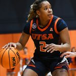 Ereauna Hardaway. East Carolina beat UTSA 65-58 in American Conference women's basketball on Tuesday, Jan. 20, 2026, at the Convocation Center. - Photo by Joe Alexander