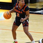 Ereauna Hardaway. East Carolina beat UTSA 65-58 in American Conference women's basketball on Tuesday, Jan. 20, 2026, at the Convocation Center. - Photo by Joe Alexander