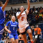 Ereauna Hardaway. UTSA beat Memphis 67-55 in American Conference women's basketball on Sunday, March 1, 2026, at the Convocation Center. - Photo by Joe Alexander