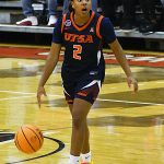 Ereauna Hardaway. UTSA women's basketball beat Incarnate Word 74-57 on Wednesday, Nov. 19, 2025, at UIW. - Photo by Joe Alexander
