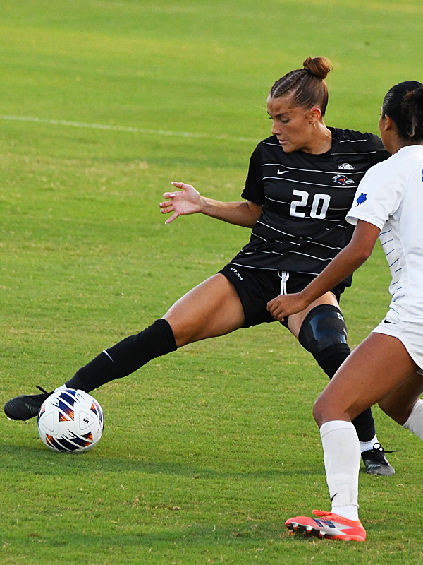 Sabrina Taber. UTSA women's soccer beat St. Mary's 4-1 on Sunday, Aug. 23, 2026, at Park West. - photo by Joe Alexander