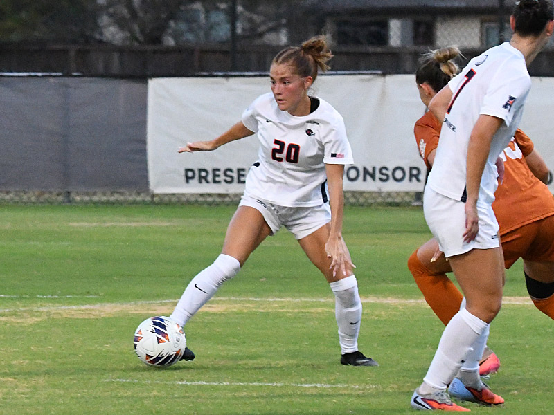 Sabrina Taber. UTSA women's soccer exhibition against Texas on Wednesday, Aug. 5, 2026, at UTSA Park West. - photo by Joe Alexander