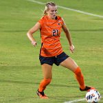 Caroline Pelkofski. UTSA beat Colorado College 2-0 on Thursday, Aug. 20, 2026, in non-conference women's soccer at Park West. - photo by Joe Alexander
