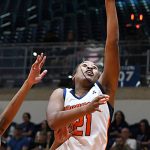 Cheyenne Rowe. UTSA beat Memphis 67-55 in American Conference women's basketball on Sunday, March 1, 2026, at the Convocation Center. - Photo by Joe Alexander
