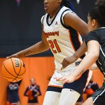 Cheyenne Rowe. Rice beat UTSA 65-55 in American Conference women's basketball on Saturday, Jan. 31, 2026, at the Convocation Center. - Photo by Joe Alexander