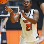 Cheyenne Rowe. Rice beat UTSA 65-55 in American Conference women's basketball on Saturday, Jan. 31, 2026, at the Convocation Center. - Photo by Joe Alexander