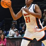 Cheyenne Rowe. Rice beat UTSA 65-55 in American Conference women's basketball on Saturday, Jan. 31, 2026, at the Convocation Center. - Photo by Joe Alexander