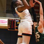 Cheyenne Rowe. South Florida beat UTSA 69-63 in American Conference women's basketball on Saturday, Feb. 14, 2026. - Photo by Joe Alexander