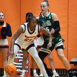 Cheyenne Rowe. South Florida beat UTSA 69-63 in American Conference women's basketball on Saturday, Feb. 14, 2026. - Photo by Joe Alexander