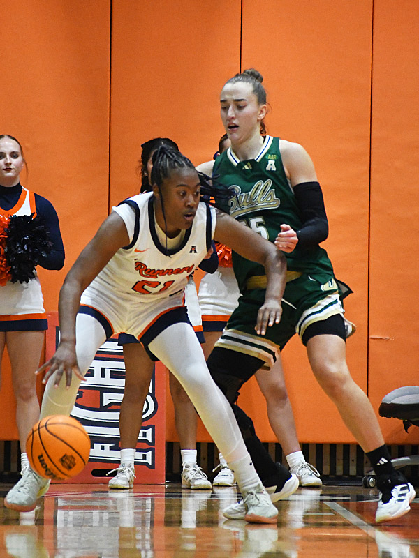 Cheyenne Rowe. South Florida beat UTSA 69-63 in American Conference women's basketball on Saturday, Feb. 14, 2026. - Photo by Joe Alexander