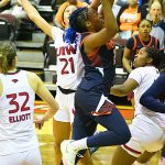 Cheyenne Rowe. UTSA women's basketball beat Incarnate Word 74-57 on Wednesday, Nov. 19, 2025, at UIW. - Photo by Joe Alexander