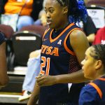 Cheyenne Rowe. UTSA women's basketball beat Incarnate Word 74-57 on Wednesday, Nov. 19, 2025, at UIW. - Photo by Joe Alexander